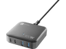 Cargador - CellularLine ACHUSBGAN4PD10, USB - C, 100 W, Negro