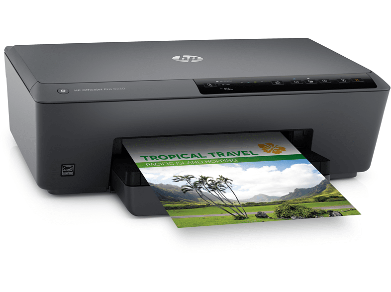 Impresora - HP Officejet Pro 6230, Color, 18 ppm, 600x1200, Doble cara, WiFi, Impresión móvil, 256MB