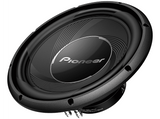 Subwoofer + Amplificador - Pioneer GXT-3730-B-SET, 500 W, 4 Ω, 22 Hz a 1.6 kHz, IMPP, Negro