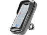 Soporte móvil - Cellular Line MOTOHOLDERCASEK, Para motos, Smartphones hasta 6.7", 360°, Negro