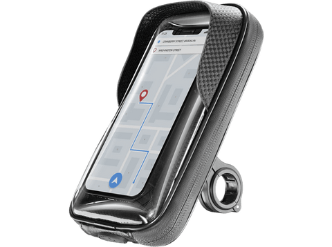 Soporte móvil - Cellular Line MOTOHOLDERCASEK, Para motos, Smartphones hasta 6.7