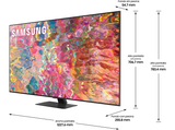TV QLED 55 - Samsung QE55Q80BATXXC, QLED 4K, Procesador QLED 4K, Smart TV, Negro