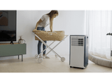 Aire acondicionado portátil - Cecotec ForceClima 9400 Soundless Heating, 1010 W, 2268 fg/h, Bomba de calor, 5 modos, 2 velocidades, Blanco