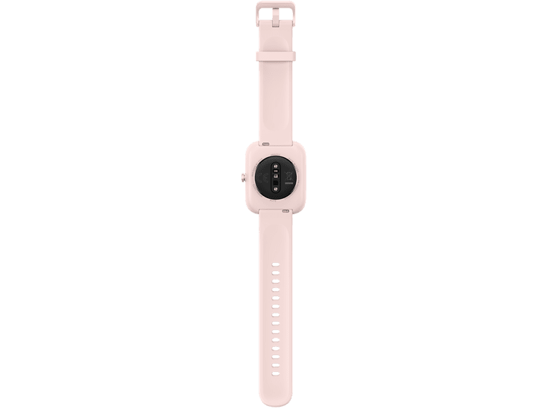 Smartwatch - Amazfit Bip 3 Pro, 20 mm, 1.69 TFT, GPS+GLONASS, BT 5.0, 5ATM, 280 mAh, Autonomía 14 días, Rosa