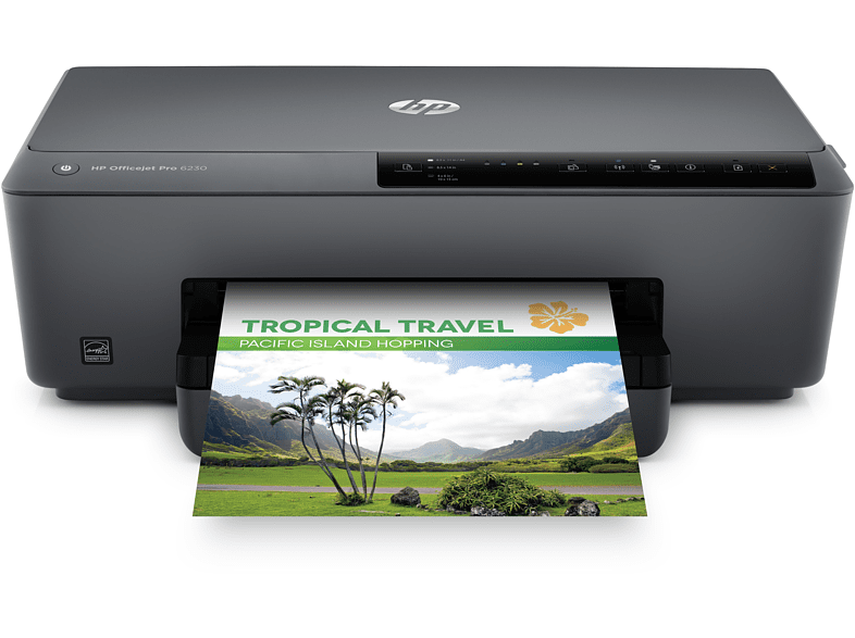 Impresora - HP Officejet Pro 6230, Color, 18 ppm, 600x1200, Doble cara, WiFi, Impresión móvil, 256MB