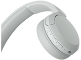 Auriculares inalámbricos - Sony WH-CH520, Bluetooth, 50 horas de autonomía, Carga rápida, 360 Audio, Conexión multipunto, Casco estilo diadema, Blanco