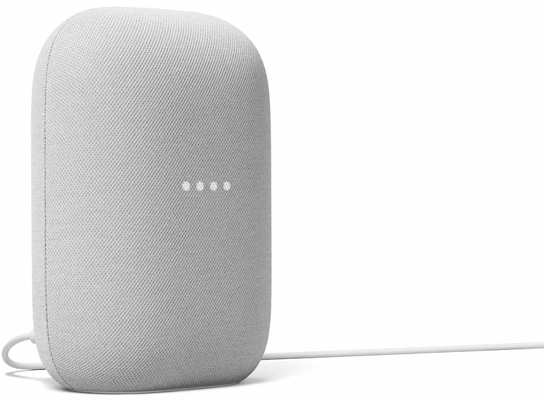 Altavoz inteligente - Google Nest Audio, Asistente de Google, Tecnología Voice Match, Blanco