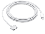 Apple Cable USB-C a MagSafe 3, MLYV3ZM/A, 2 metros, Cable trenzado, Blanco