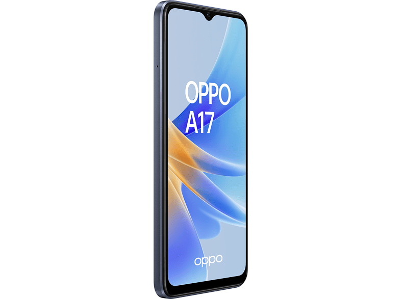 Móvil - OPPO A17, Midnight Black, 64 GB, 4 GB RAM, 6.5 HD+, MediaTek Helio G35, 5000 mAh, Android