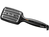 Cepillo alisador - Babyliss Liss Brush 3D HSB101E, Doble generador de iones, 3 tipos de púas, Negro