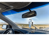 Soporte móvil para coche - CellularLine GRAVITYHOLDERWINDK, Rotación de 360°, Flexible, Negro
