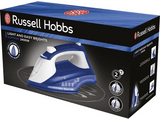 Plancha de vapor - Russel Hobbs Light & Easy brights Zafiro, 115 g/min, 0.24l, Antical, Azul