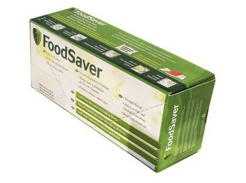 Bolsas de envasado - FoodSaver  FSB 4802-I-065 Capacidad de 0,97L, 48 bolsas de envasado