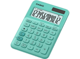Calculadora - Casio MS-20 UC-GN, Pantalla extra grande, Cálculo de tasas, Verde
