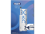 Cepillo eléctrico - Oral-B Pro 1 750, Con 1 Estuche De Viaje Y 1 Cabezal, Diseñado Por Braun, Blanco