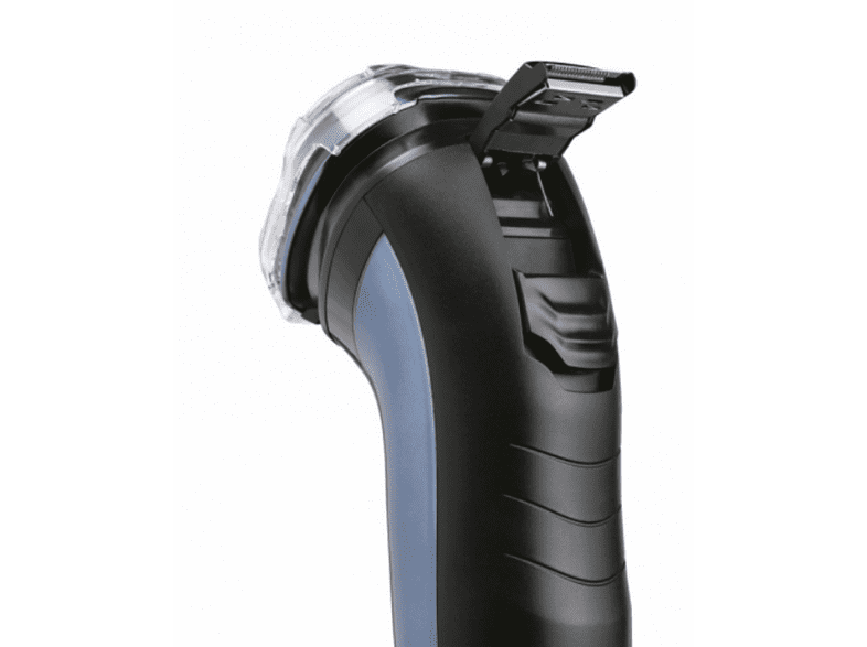 Afeitadora - Ufesa AR3050 Metal, Autonomía 45 minutos, NiMh 600mA,  IPX7, Cuchillas Dual Blade, Negro/Azul