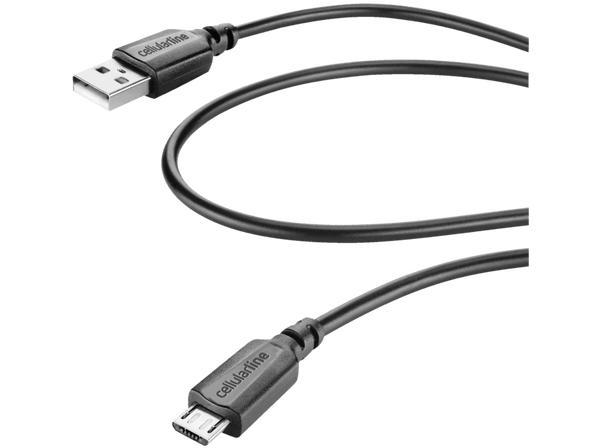 Cable de datos - Cellular Line, de USB a Micro USB