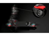 Patinete eléctrico - Segway Ninebot GT2P, Pantalla PM-OLED, Velocidad máxima 70 km/h (Uso exclusivo en circuitos o espacios privados), 150 kg, Negro