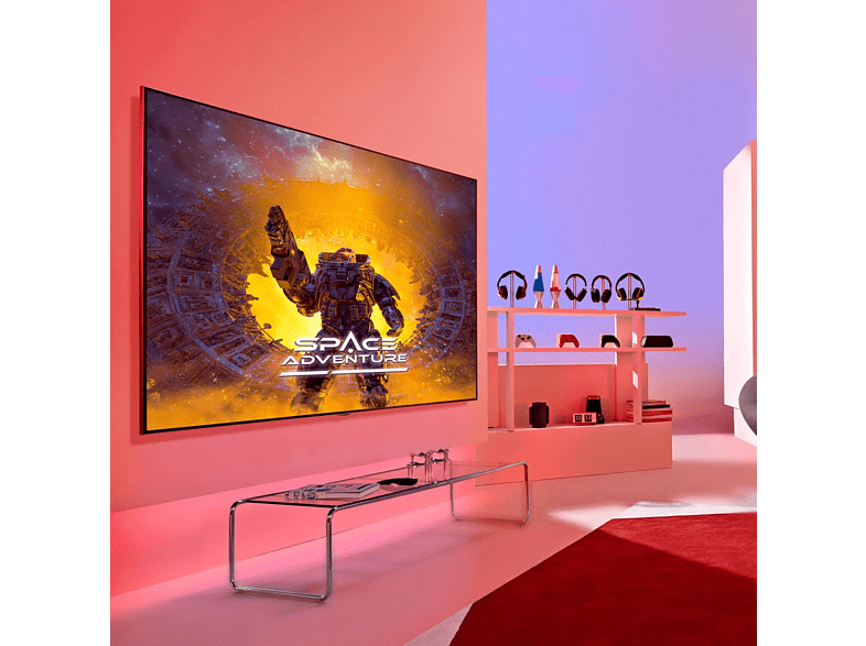 TV QNED 65 - LG 65QNED7S6QA, UHD 4K, α5 Gen5 AI Processor 4K, Smart TV, DVB-T2 (H.265), Negro