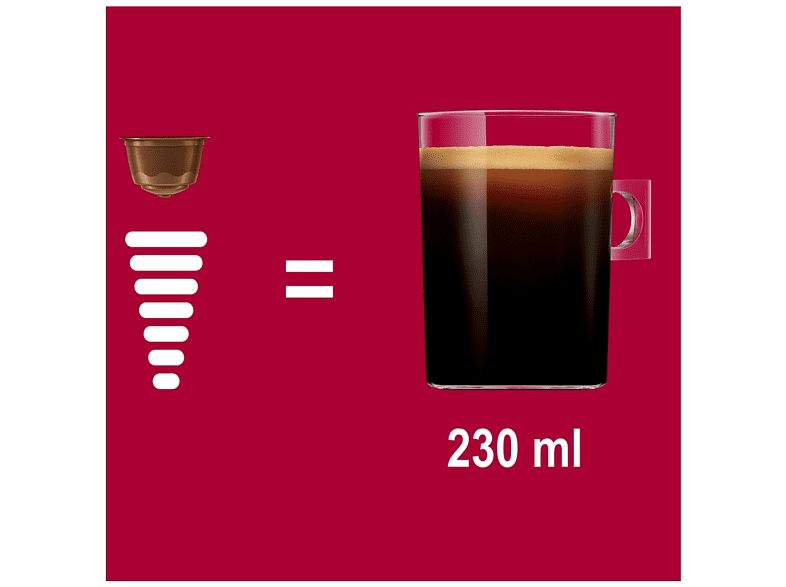 Cápsulas monodosis - Nescafé Dolce Gusto Americano , Colombia, Brasil y Hondura, Matices frutales, 16 cápsulas