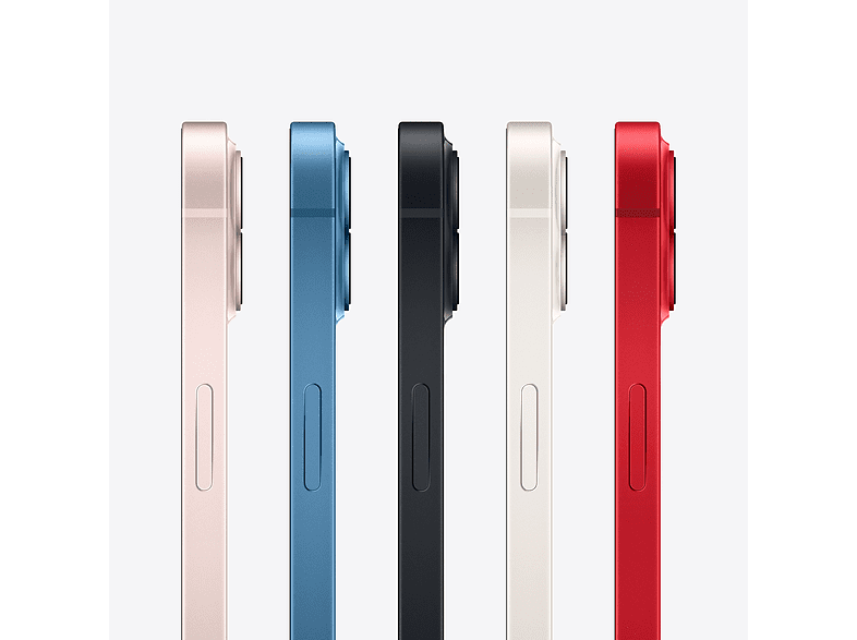 Apple iPhone 13, Blanco estrella, 256 GB, 5G, 6.1 OLED Super Retina XDR, Chip A15 Bionic, iOS