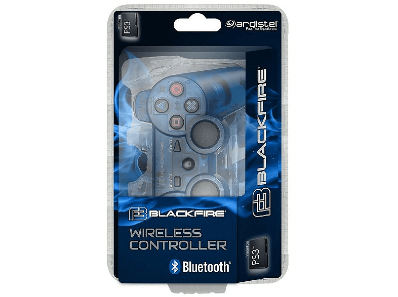 Mando - Ardistel Blackfire, Para PS3, Inalámbrico, Bluetooth, Color aleatorio