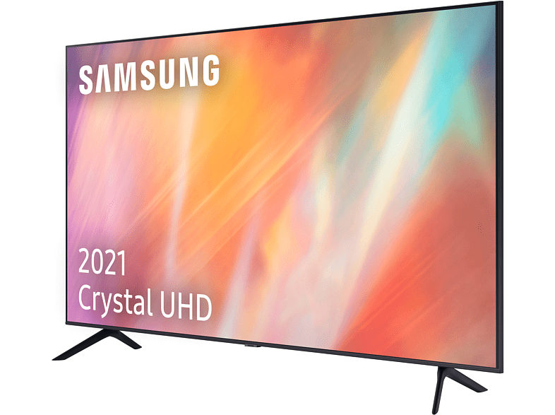 TV LED 43 - Samsung UE43AU7105KXXC, UHD 4K, Procesador Crystal UHD, Smart TV, Titan Gray