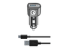Cargador universal para móvil - Cellularline CBRHUKITQCT, Negro