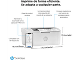 Impresora láser - HP Laserjet M110we, B&N, WiFi, USB, Fax, 6 meses Instant Ink con HP+, hasta 21 ppm, 7MD66E