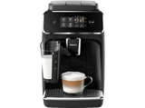 Cafetera superautomática - Philips EP2231/40, LatteGo, Pantalla táctil, 1,8 l, Filtro AquaClean, Negro