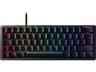 Teclado gaming - Razer Huntsman Mini Purple Switch, USB, Chroma RGB, Negro