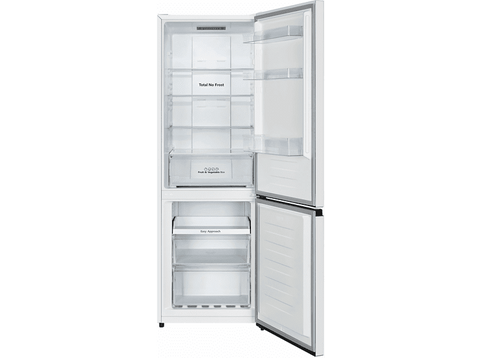 Frigorífico combi - Hisense RB372N4AWE, Total No Frost, 178.5 cm, 292 l, Iluminación LED, Super Freeze, Blanco