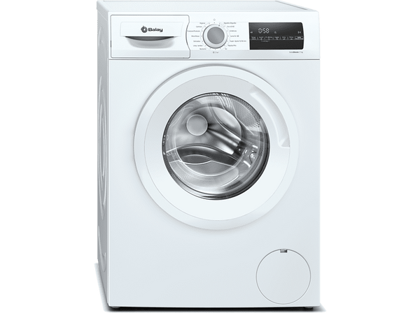 Lavadora carga frontal - Balay 3TS975BE, 7 kg, 1200 rpm, 15 programas, Blanco