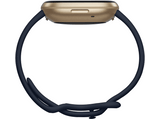 Smartwatch - Fitbit Versa 3, Azul, Funciones de salud avanzadas, GPS, Frecuencia cardiaca, + 6 días batería