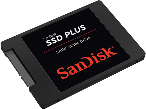 Disco duro SSD interno 1 TB - SanDisk SSD PLUS, Lectura 535 MB/s, Escritura 350 MB/s, Sata III, 2.5