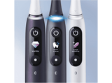 Cepillo eléctrico - Oral-B iO 8S, Con 2 Cabezales Y 1 Estuche De Viaje, Diseñado Por Braun, Negro