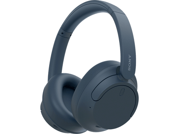 Auriculares inalámbricos - Sony WH-CH720N Bluetooth, Noise Cancelling ANC, Autonomía 35 horas, Carga rápida, Azul