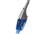 Aspirador de mano - Hoover  JIVE HJ72WDLB 011, Sólidos y Líquidos, 7.2 V, 10 min, Filtro Lavable, 0.3L, Carga Rápida 90min, Gris/Azul