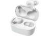 Auriculares True Wireless - JVC HA-A25TBNE, Cancelación ruido, Autonomía 28 h, Micrófono, Blanco