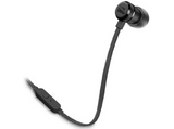 Auriculares Botón - JBL T290, Micrófono, Control remoto, Negro