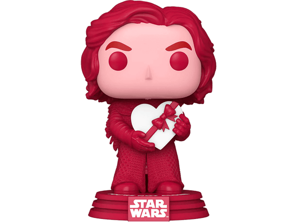 Figura - Funko Pop! Star Wars: Kylo Ren (Ed. Valentines day), Vinilo, 10 cm, Rosa