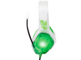 Auriculares gaming - FR-TEC Ghost H28, Para PS5, Luz LED, Jack 3.5 mm, Verde