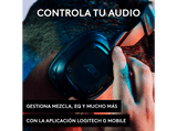 Auriculares gaming - Astro A30, Bluetooth, 27h de batería, Micrófono desmontable, Compatible con Playstation 4 y 5, PC/Móvil, Azul