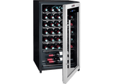 Vinoteca - La Sommeliere LS34A, 90 W, 34 botellas, 50 litros, Iluminación LED, Táctil, Negro