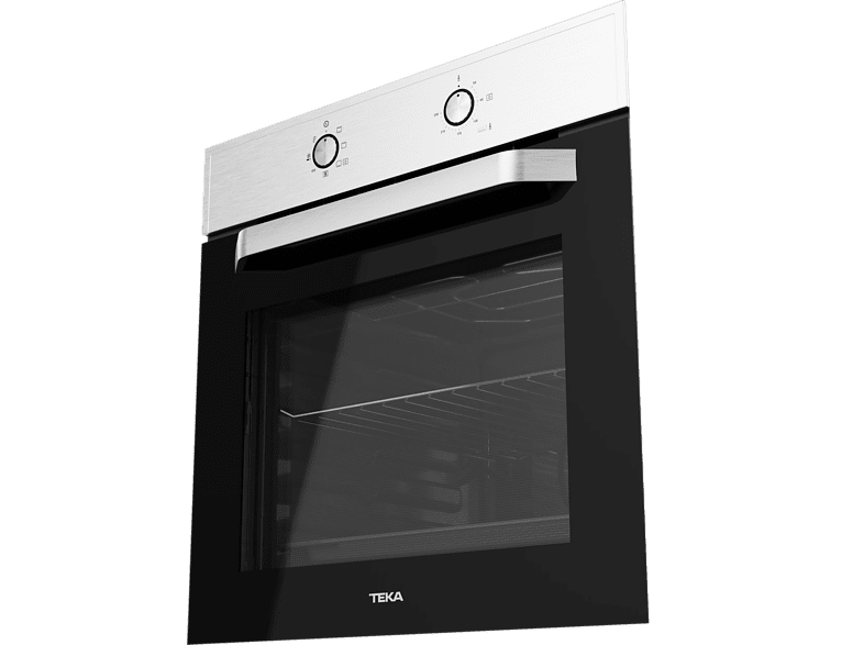 Horno - Teka HCB 6415, 65 l, Encastrable, Esmalte fácil de limpiar, 6 funciones, Acero Inox