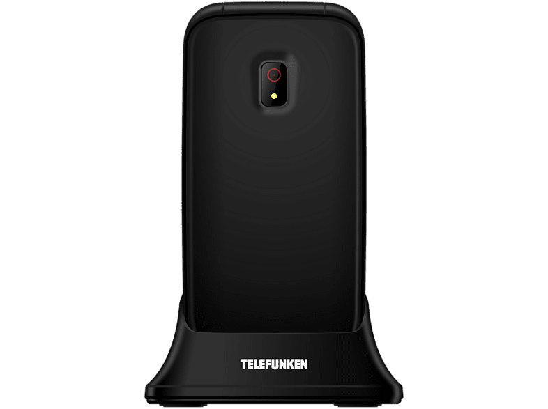 Móvil - Telefunken S440, Negro, 2.4, Bluetooth, Para mayores, Teclas grandes, Cámara 0.3MP, Botón SOS