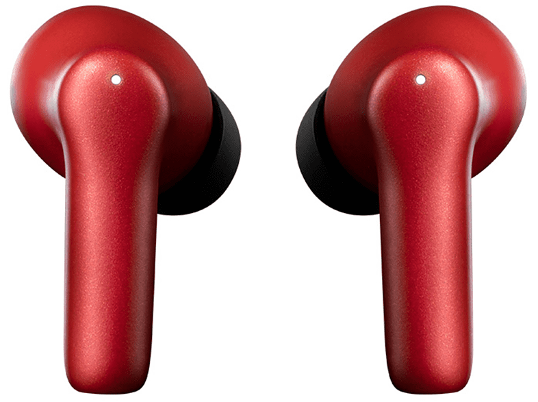 Auriculares True Wireless - Vieta Pro Mute 2, ANC-35db, Dual Pairing, Voice Assistant, 22 hs, Rojo