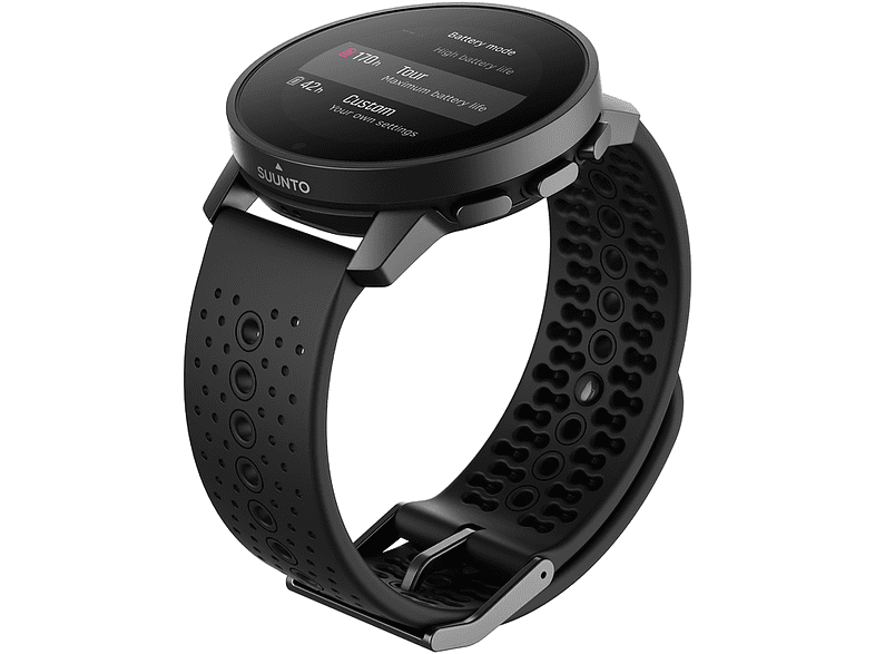 Sportwatch - Suunto 9 Peak All Black, 14 días, 80 Modos, Bluetooth, GPS, Resistente al agua, Negro