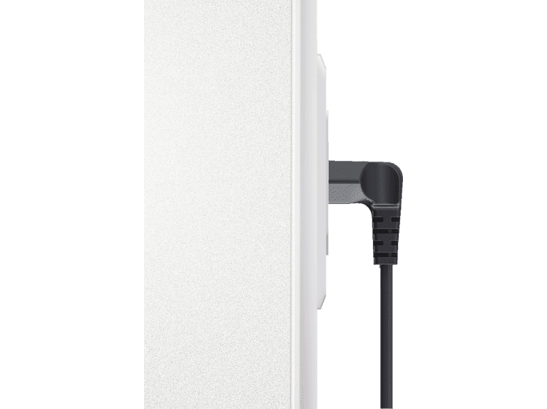 Cable alimentación europeo - Hama 00223282, Enchufe de 2 clavijas, Conector CA C7, 1,5m, Protección contra dobleces, Universal, Negro