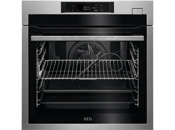 Horno - AEG BSE782380M, 70 l, Integrable, Limpieza por vapor, Sonda Térmica, Inox Antihuellas